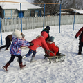 Эстафеты на санках