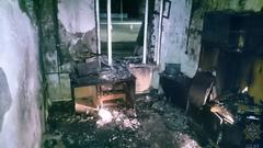 На пожаре квартиры спасен хозяин, эвакуировано 7 человек