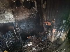 На пожаре в деревне Борисовщина погиб пенсионер