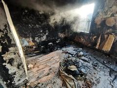 На пожаре в д. Дубровица погибло два человека