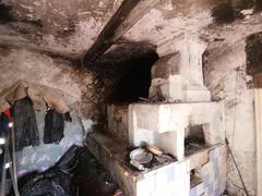 Неисправная печь стала причиной пожара